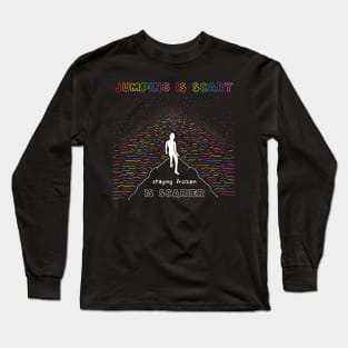 Jumping is Scary Long Sleeve T-Shirt